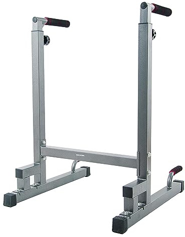 BalanceFrom Steel Adjustable Dip Bar Station, Calisthenics Home Gym Equipment