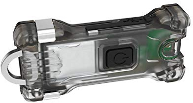 Armytek Zippy Grau Taschenlampe Schlüsselanhänger USB Wiederaufladbar Mini Keychain Licht