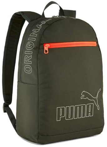 PUMA Unisex PHASE Backpack II Klassische Rucksäcke, DARK OLIVE, OSFA