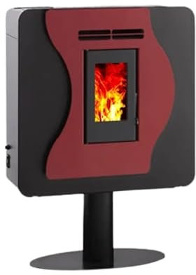 INTERSTOVES - Poêle à granules CORINA 6 Etanche - Bordeaux