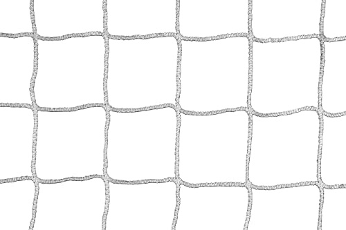 Kwik Goal 4mm Soccer Net, White, 8'H x 24'W x 3'D x 8 1/2'B