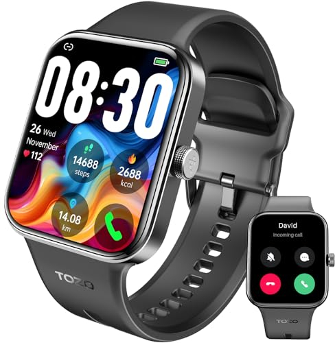 TOZO AMOLED S4 Smart Watch 1.78 Ultra-Clear Screen for Men Women