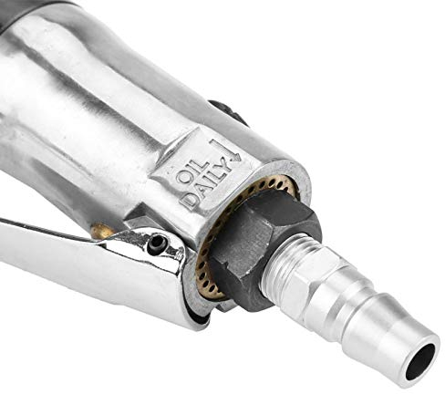 slagskruv,pneumatisk lufthastighetsnyckel 1/4 tum/3/8 tum fyrkantsluftsnyckel, med fyrkantsdrift och rakt axel, 300 rpmin, 1/4 tum inloppsport, 90 psi lufttryck (1/4 tum)