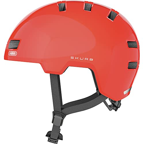 ABUS Skurb Casque urbain – Casque de vélo robuste pour le quotidien, le skate-board, le VTT ou le longboard