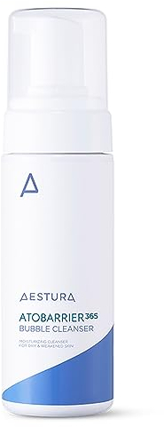 AESTURA ATOBARRIER365 FOAMING CLEANSER | Foaming Face Wash with Mild Acidic pH formula | Rich Mousse Cleanser | Dermatologist Tested | 150mL