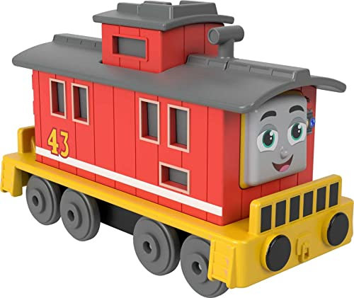 Fisher-Price - Il Trenino Thomas Bruno la Carrozza Frenante Locomotiva Die-Cast a Spinta, Trenino Giocattolo per Bambini 3+ Anni, HHN55