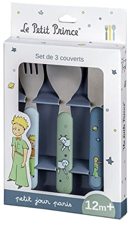 Bestickset Le Petit Princce, 3 delar