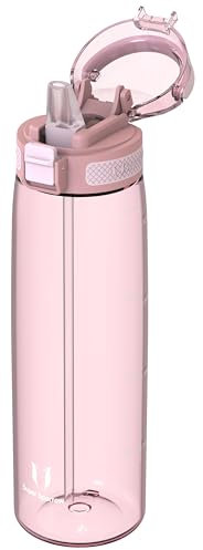 Super Sparrow Trinkflasche 1L - TouchSip Wasserflasche - BPA-frei - Ideale Sportflasche - Strohhalm Tritan Flasche für Sport, Outdoor und Camping - Leicht, Nachhaltig