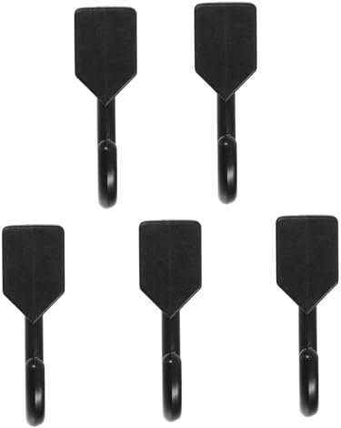 VILLCASE anschließen aufbewahrungshaken aufhängehaken werkzeugwand Lochwand Zubehör Garagenzubehör steckplatte aus edelstahl Steckbrett für Werkzeuge weiße Stecktafelhaken Heringe Abs Black