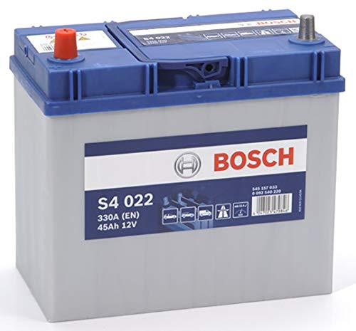 Bosch S4022 - Car Battery - 45A/H - 330A - Lead-Acid Technology - for Vehicles without Start/Stop System