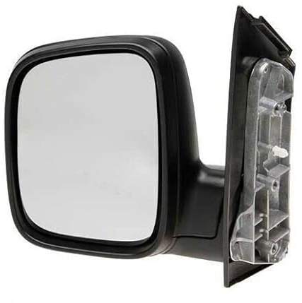 TVP Trade Vehicle Parts.co.uk Compatible With Door Wing Mirror Manual Black N/S Left Caddy 2004-