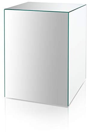 freeroom24 Blumensäule, Säule, Dekosäule Till aus Spiegel, 30 x 30 x 50cm