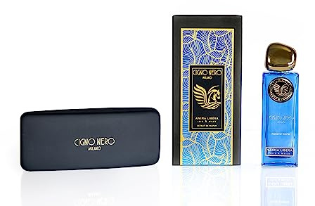 Eau de Parfume ANIMA LIBERA Cigno Nero Milano. Italienskt parfymextrakt Unisex för kvinnor och män 50 ml. Olfaktoriska noter: Citrusfrukter, Wood, muské