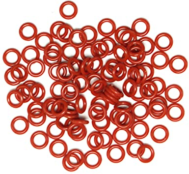 longbowmaker O-Ring für Pfeilspitze Bogenschießen Ersatz O Gummiringe Dichtung Pfeilspitze festhalten (100 Stücke)