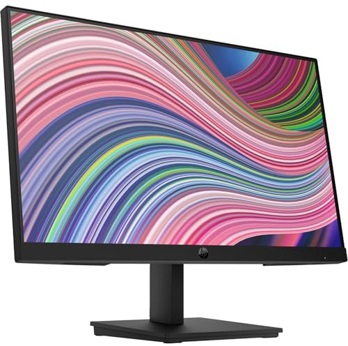 HP P22 G5 Monitor|54,61cm, 21,5 Zoll|FHD|IPS|1920x1080|16:9|1000:1|250cd/m2|5ms|DP, HDMI, VGA|Schwarz