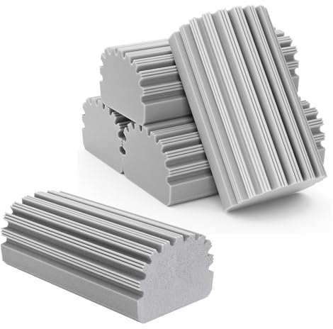 5 Piezas Esponjas de Limpieza, Esponja Reutilizable para Polvo, Plumero Húmedo, para Limpiar Persianas, Vidrio, Rejillas de Ventilación