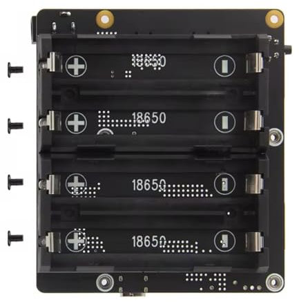 SYJHHWGS X1202 Carte de gestion de l'alimentation sans interruption haute efficacité pour carte mère compatible avec batteries 18650 avec double port USB