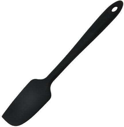Spatule en silicone antiadhésive - Spatule de cuisine - Résistante à la chaleur - Anti-adhésive - Petite spatule à gâteau pour cuisiner, cuire et mélanger - Passe au lave-vaisselle et facile à
