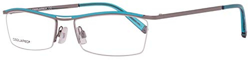 D-Squared Mujer Dsquared2 Brillengestelle DQ5001 008 53 Monturas de gafas, Plateado (Silver), 53
