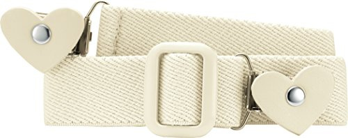 Playshoes Elastik-Gürtel Herz-clip Uni Unisex Kinder, Natur Herz,116-140