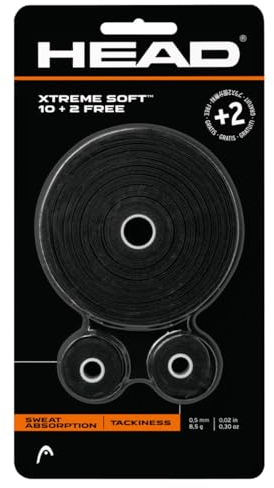 HEAD Blister OVERGRIP Xtreme Soft 10+2 Negro