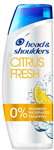 Head & Shoulders Citrus Fresh Anti-Dandruff Shampoo for Greasy Hair, 250 ml