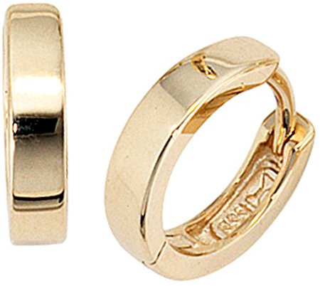 Jobo Damen-Creolen aus 8 Karat 333 Gold Durchmesser 11 mm