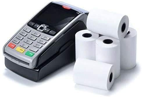 Lot de rouleaux de papier thermique pour tickets de caisse enregistreuse - 57 x 40 mm 200 Rolls