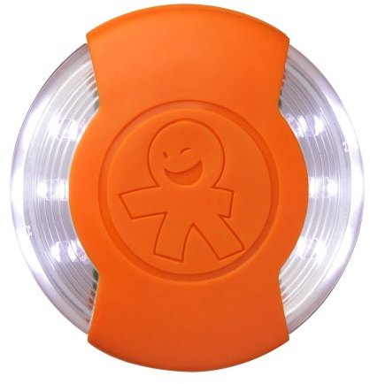 Okiedog Clipix LED Sicherheitslicht für Kinderwagen - Universelles Clip-System - Taschenlampe - Schwarz - 1 Stück (1er Pack) - Unisex - Eltern mit Kleinkindern