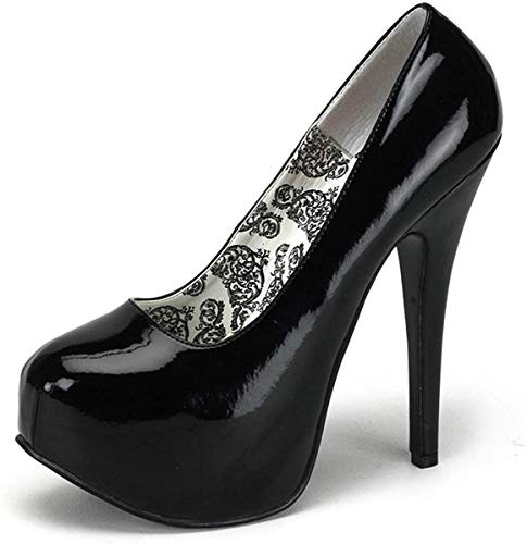 Bordello Teeze-06, Damen Pumps, Schwarz (Blk pat), 36 EU (3 UK)