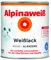 Alpinaweiß Weißlack – glänzend – Universallack für den Innen- und Außenbereich – hochdeckend, wetterbeständig & schnelltrocknend – für optimale Lackier-Ergebnisse – 750 ml