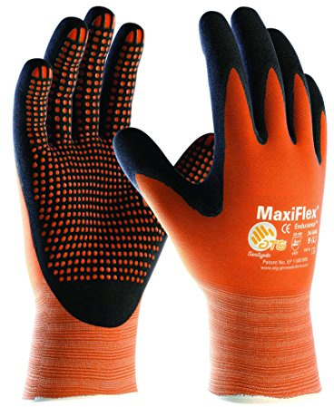 Maxiflex Endurance Handschuhe, Handfläche und Fingerspitzen mit Noppen, 34 – 848
