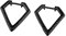 LIEBESKIND BERLIN Damen-Creolen Edelstahl mattiert - LJ-0060-E-22