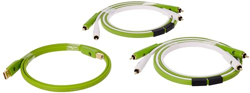 Oyaide DJ Cable Set with 2 Sets of RCA and 1 USB Cable (Class B) 1.0M (japan import)