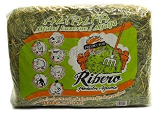 Ribero Heno de Alfalfa Conejos y roedores 5 Kg