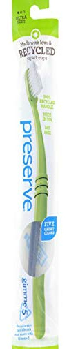 Preserve Adult Ultra Soft Toothbrush with Mailer Assorted Colors