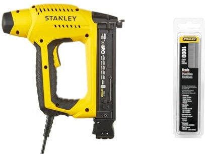 Stanley 6-TRE650 - TRE650- Clavadora ELECTRICA - para brad tipo 8 - + 1-SWK-BN0625T - Clavo / Brad 8 / 300 / E / o J - 15mm - 1000 u.