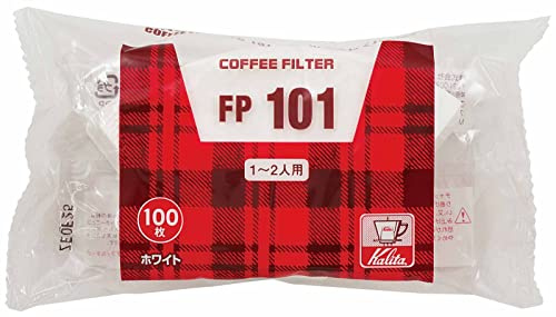 100 Filter Kaffee aus Papier/1 – 2 Tassen/FP101