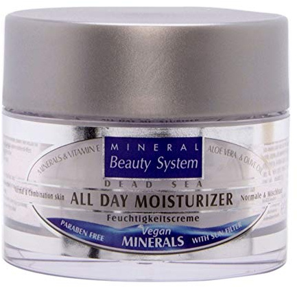 Döda havet mineraldagar fuktkräm, 50 ml – 100% original av Mineral Beauty System – Israel.
