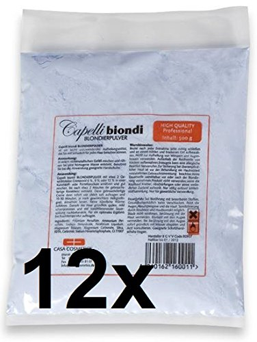 Capelli Biondi staubfreies Blondierpulver im 500 Gramm Beutel