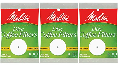 100-Pack Disc Coffee Filters