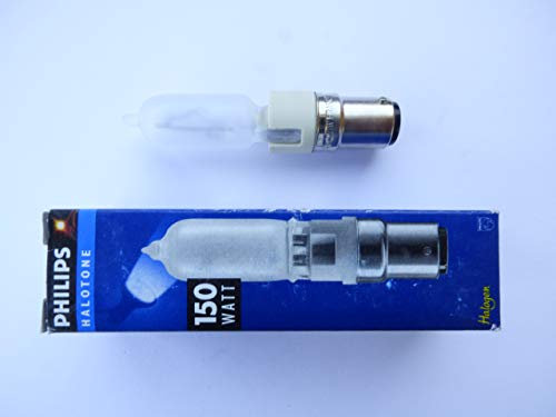 Philips Capsule PRO 12121 - Lampadina alogena da 150 Watt, B15D, colore: Opaco