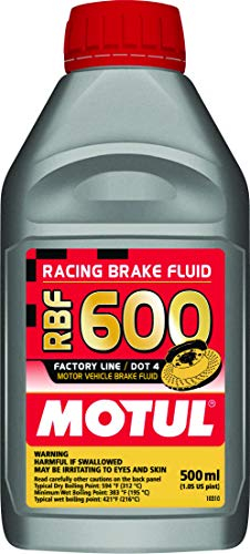MOTUL RBF 600 RACING BRAKE FLUID DOT 4 Bremsflüssigkeit - 0,5 Liter (500ml)