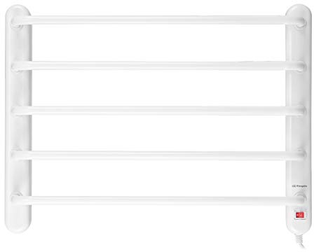 Orbegozo TH 8002 - Toallero eléctrico, fácil instalación, Seca y calienta Toallas, indicador Luminoso, 90 W, Color Blanco