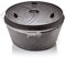 Petromax Feuertopf ft18 - Dutch Oven mit planem Boden für alle Herdarten, Gasgrill, Backofen, Gaskocher und offenes Feuer - sofort einsatzbereit ohne Einbrennen - Kochtopf mit Deckel - 16,1 Liter