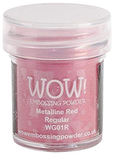 Wow Embossing Powder 15ml, Red Metalline