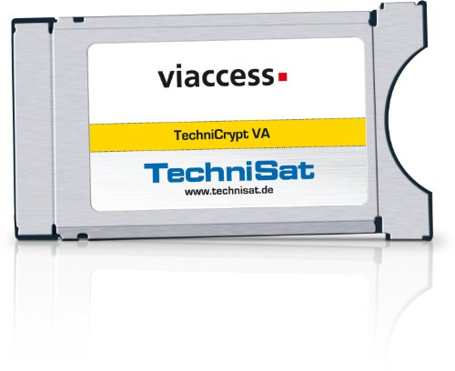 TechniSat TechniCrypt VA Module de décryptage CI avec Décryptage des programmes cryptés Argent pour Receiver ou TV-Geräte avec CI-Schnittstelle, Smartcard SRG SSR