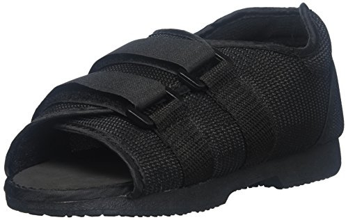 Shoe Post-Op Classic Women Black, Shoe Size - 6.5-8 - Medium