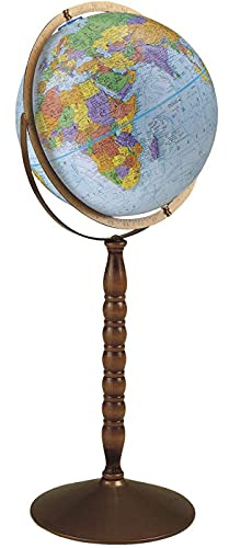 Replogle Treasury Blue Ocean Raised Relief Floor World Globe
