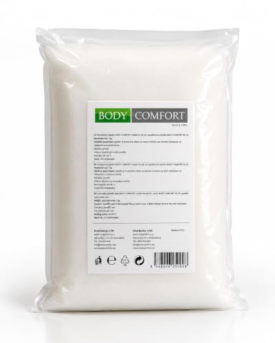 Kosmetik Paraffin BODY COMFORT BC 02 Zirka 1 Kilogramm medizinisch gestestet kosmetik+medizinisches Paraffin MIT NIEDRIGSTEN Tau-Punkt an der Markt, 44-46 Grad Celisius